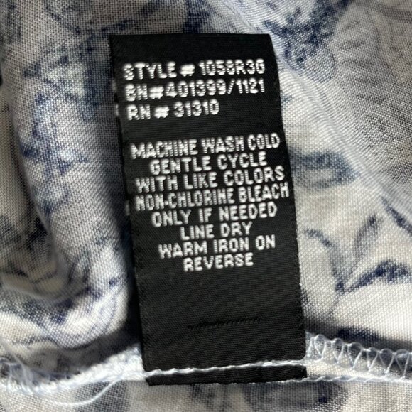 BCX Shirt Womens Small Blue Off Shoulders Adjustable Straps New - Picture 10 of 11